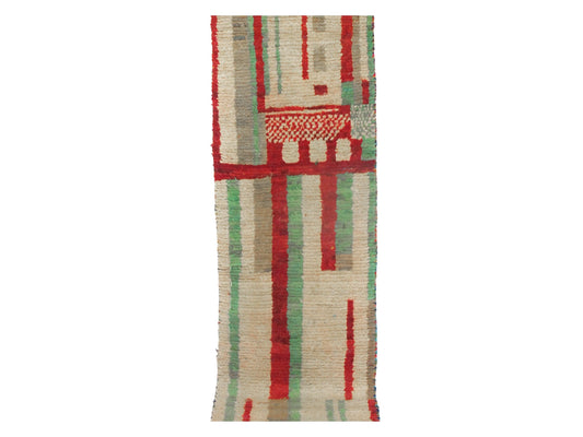 Vintage Moroccan Rug - Zigza Morocco Collection runners Rugs Of Morocco
