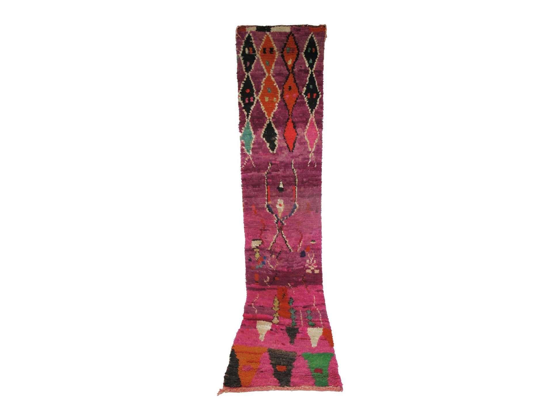 Vintage Moroccan Rug - Ziri Morocco Collection runners Rugs Of Morocco