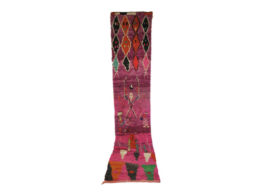 Vintage Moroccan Rug - Ziri Morocco Collection runners Rugs Of Morocco