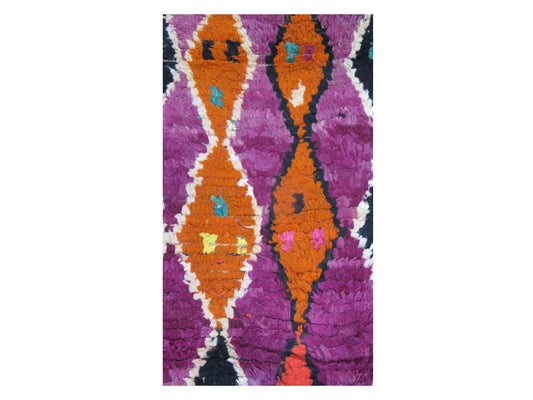 Vintage Moroccan Rug - Ziri Morocco Collection runners Rugs Of Morocco